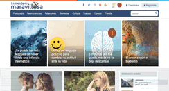 Desktop Screenshot of lamenteesmaravillosa.com